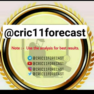 Cric11Forecast - Telegram Channel link