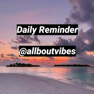 Daily Reminder - Telegram Channel link